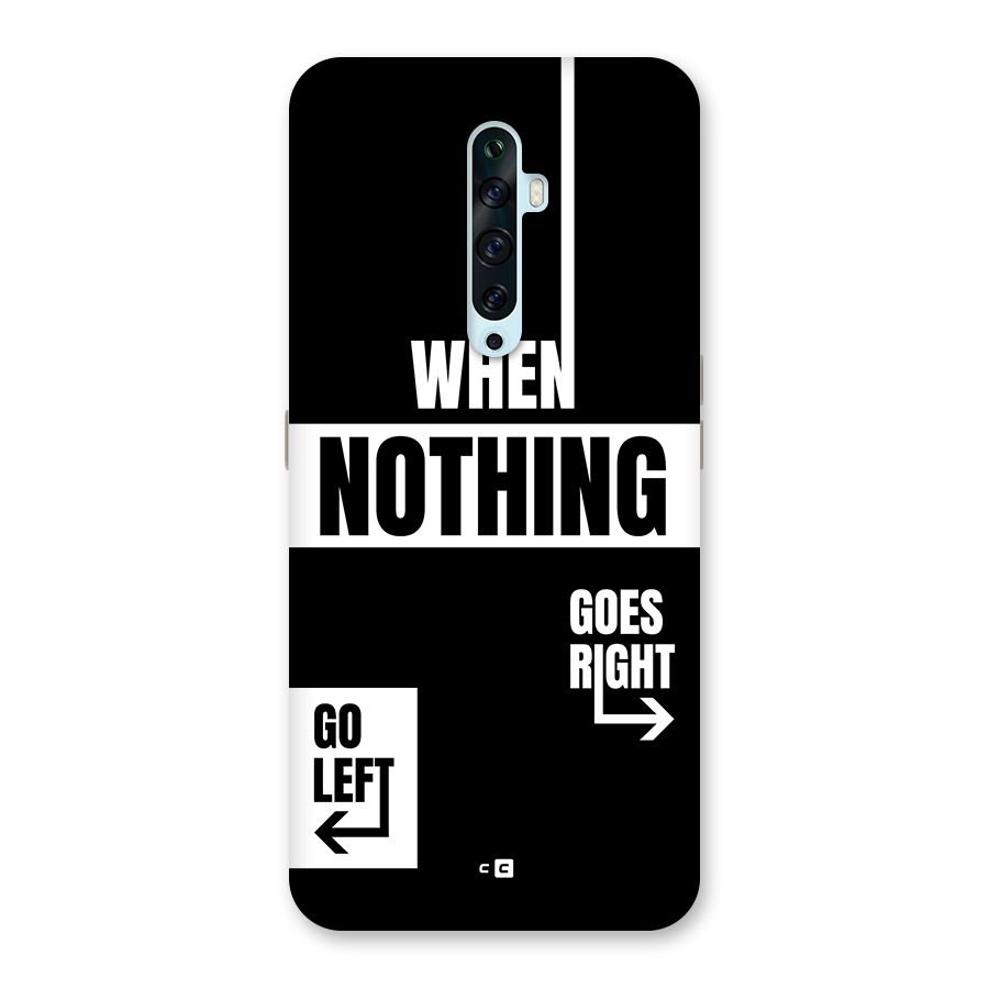 Alternate Plan Back Case for Oppo Reno2 Z