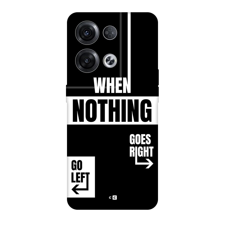 Alternate Plan Back Case for Oppo Reno8 Pro 5G