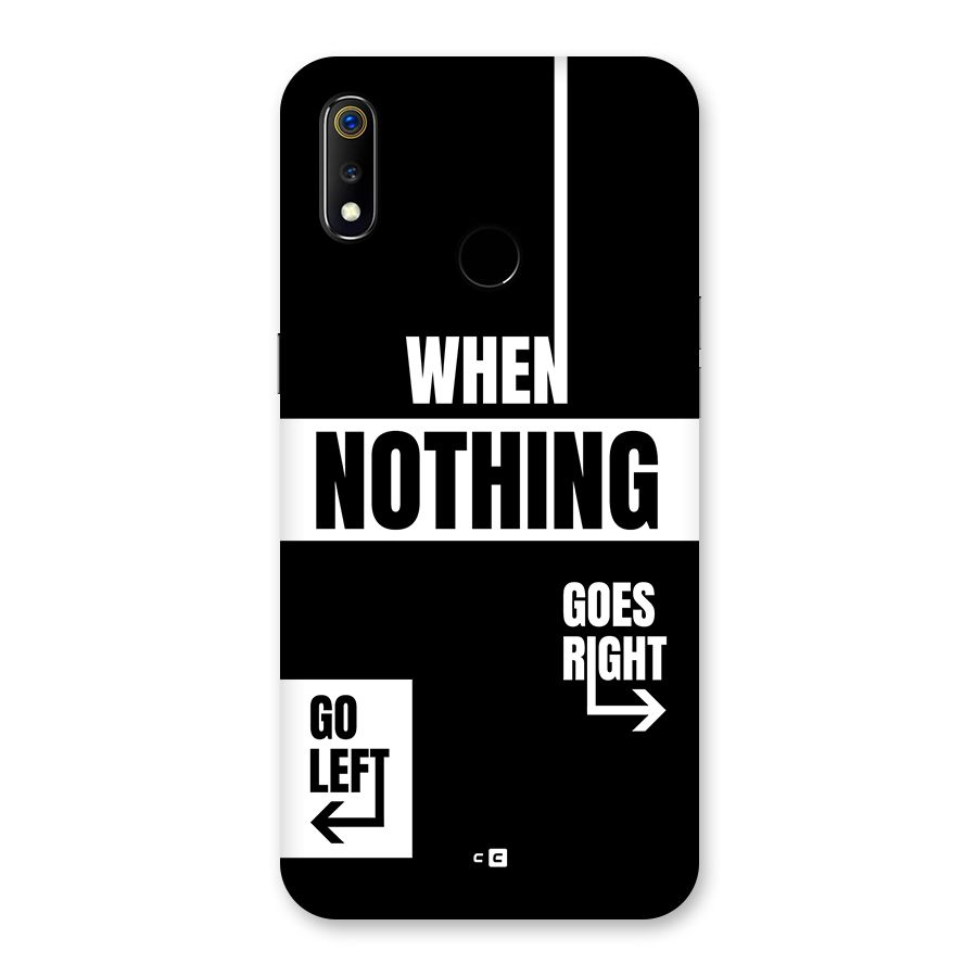 Alternate Plan Back Case for Realme 3