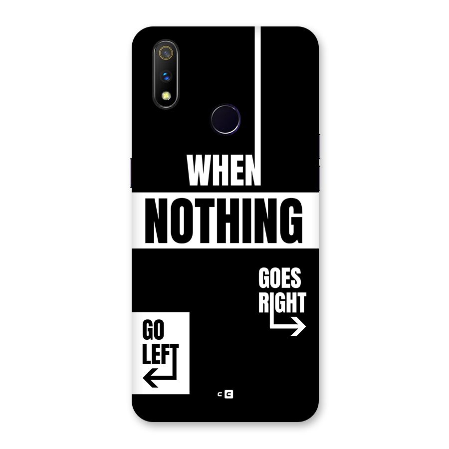 Alternate Plan Back Case for Realme 3 Pro