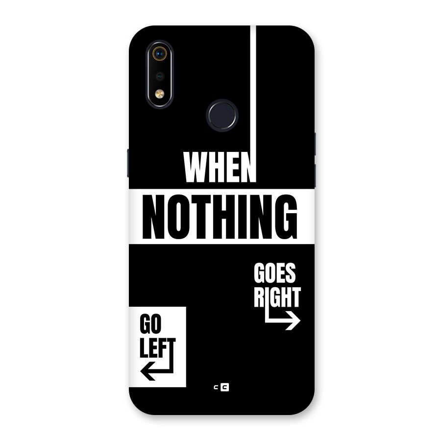 Alternate Plan Back Case for Realme 3i