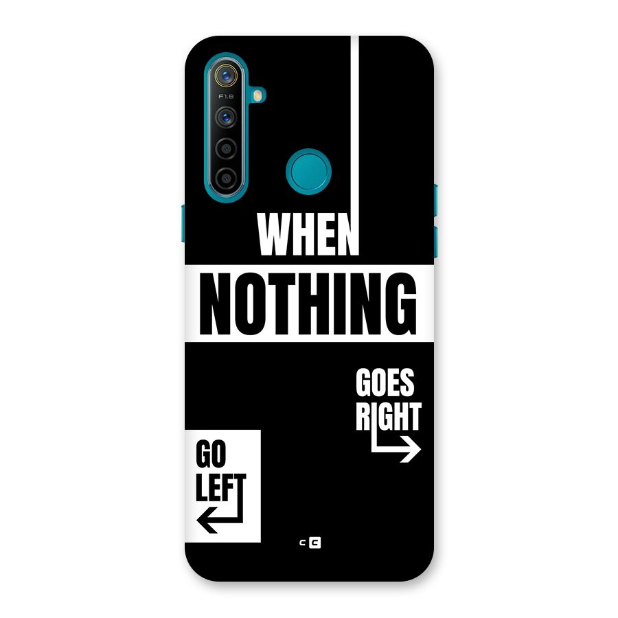 Alternate Plan Back Case for Realme 5i