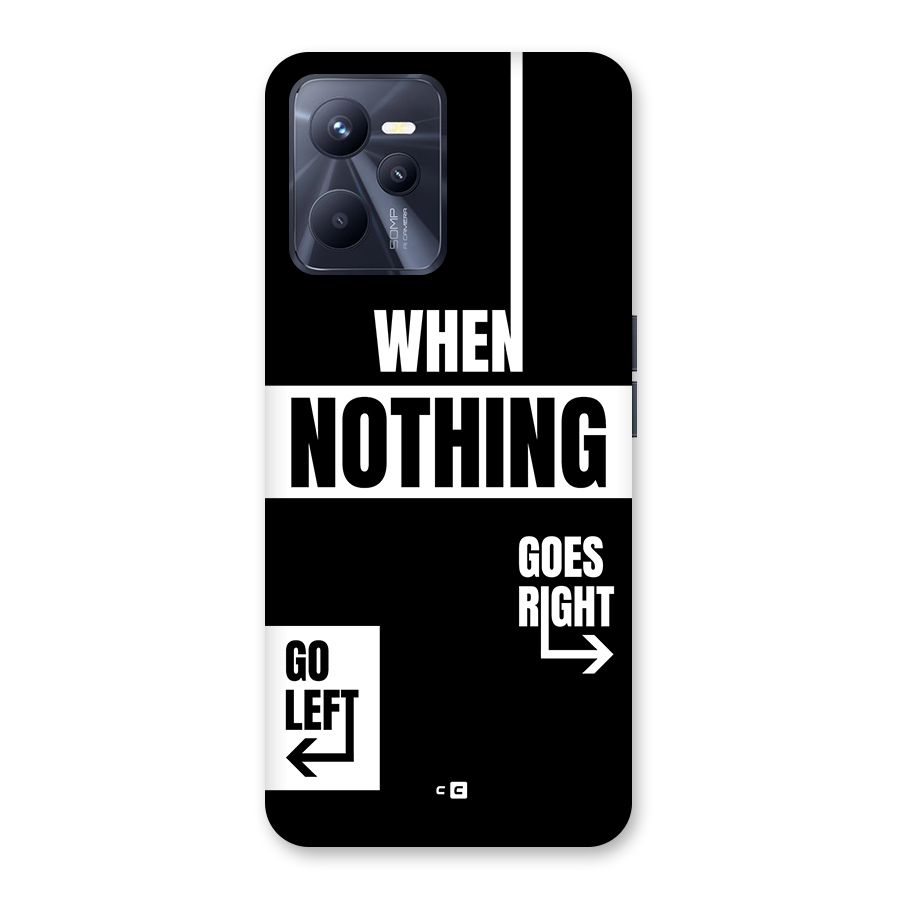 Alternate Plan Back Case for Realme C35