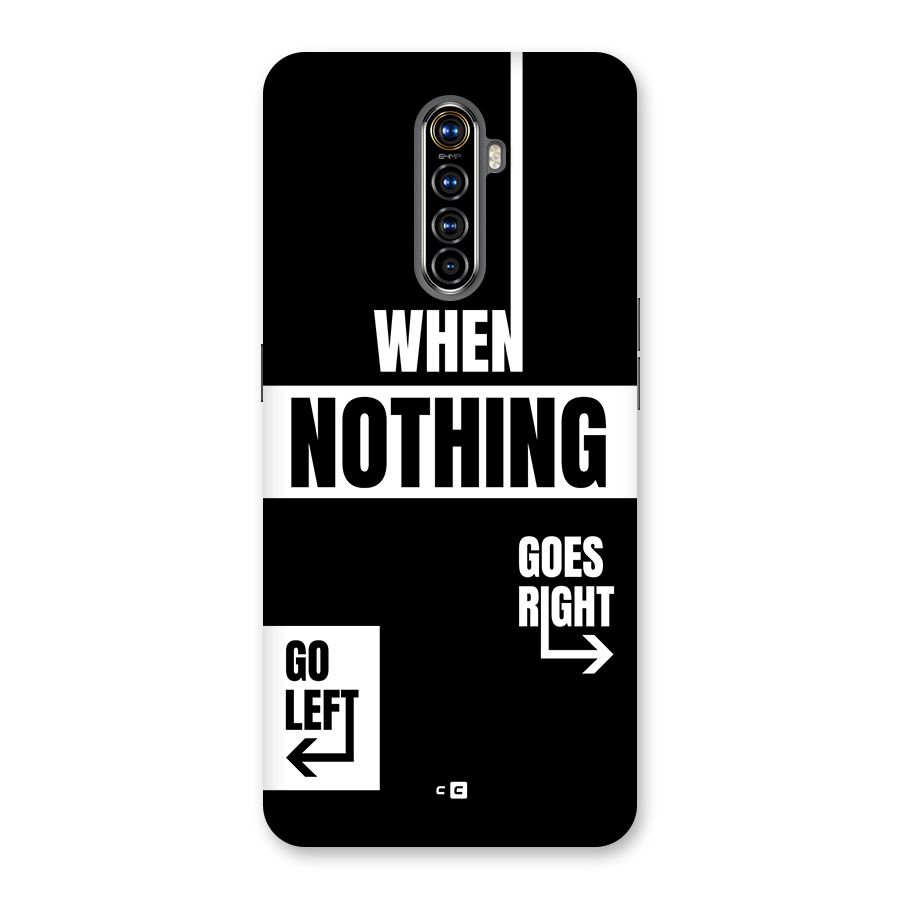 Alternate Plan Back Case for Realme X2 Pro
