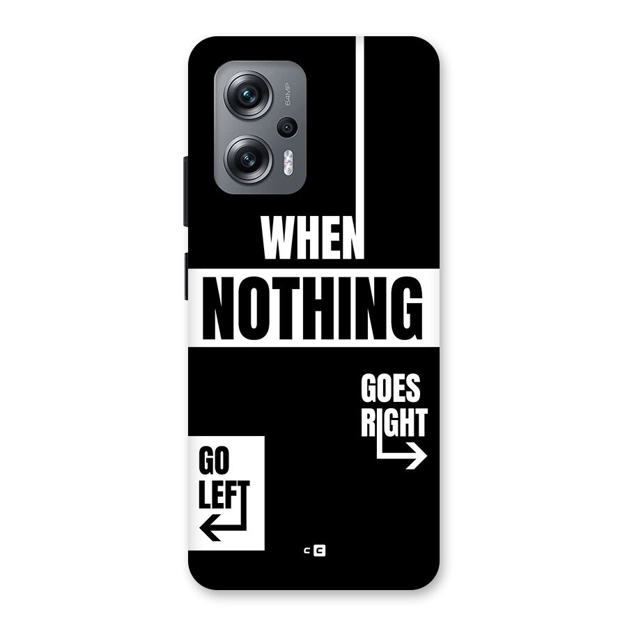 Alternate Plan Back Case for Redmi K50i