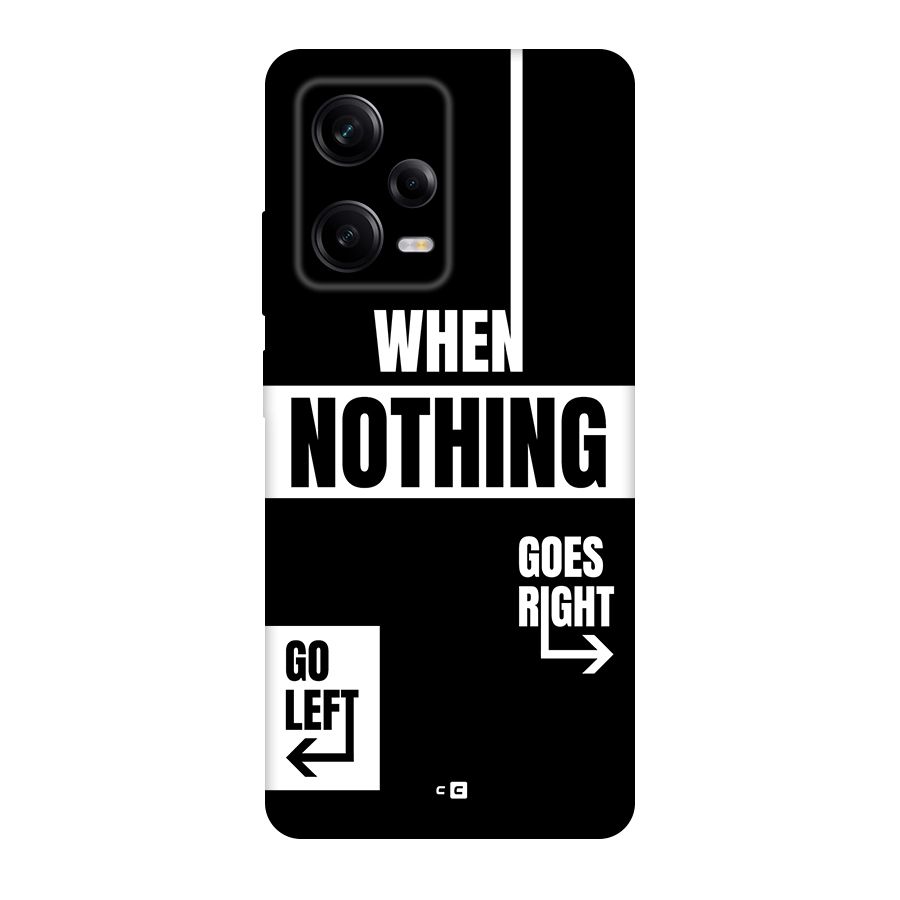 Alternate Plan Back Case for Redmi Note 12 Pro
