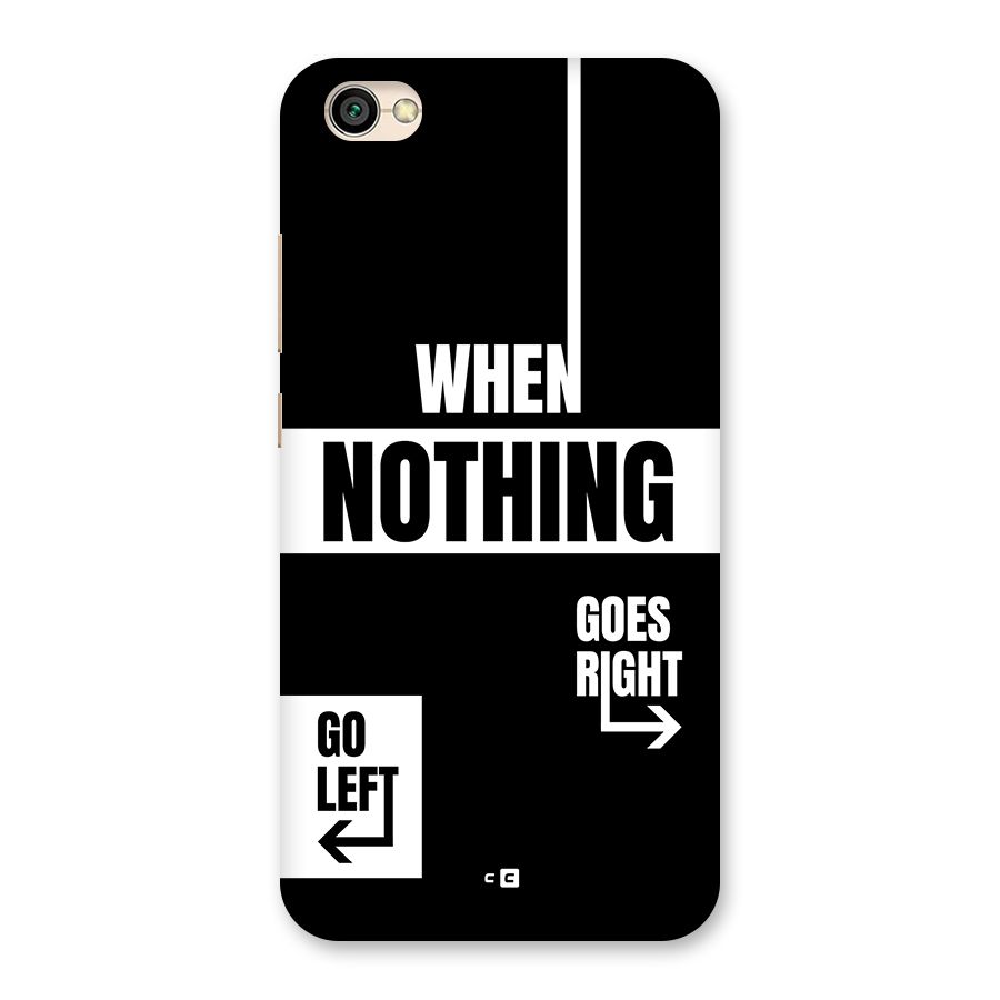 Alternate Plan Back Case for Redmi Y1 Lite