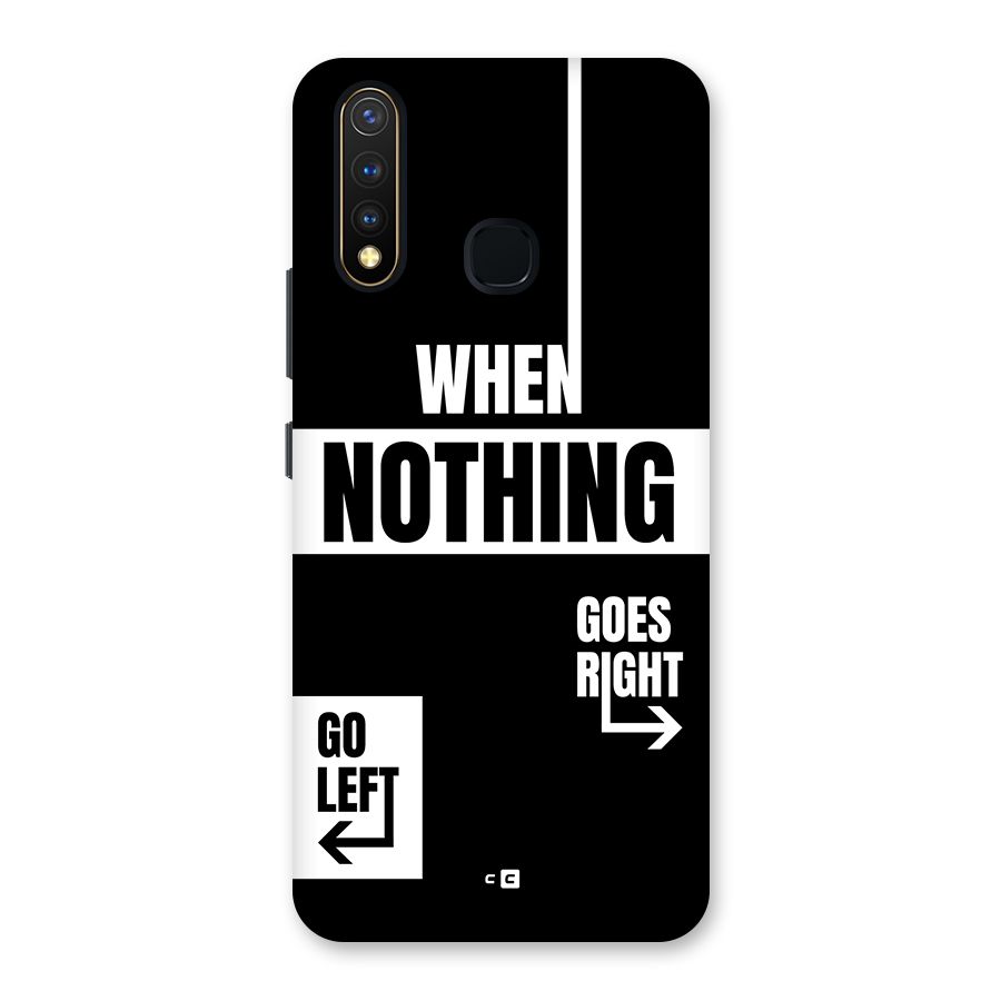 Alternate Plan Back Case for Vivo U20