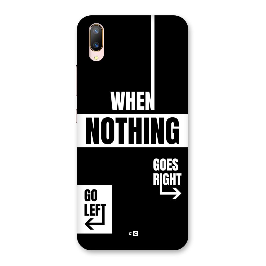 Alternate Plan Back Case for Vivo V11 Pro