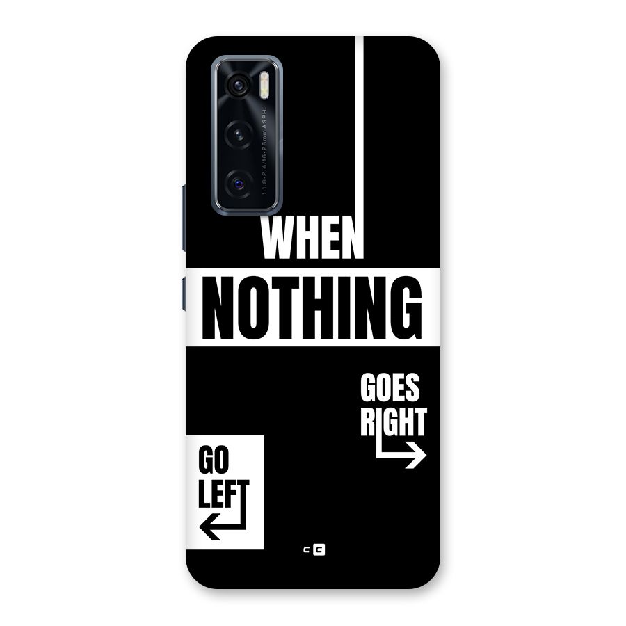 Alternate Plan Back Case for Vivo V20 SE