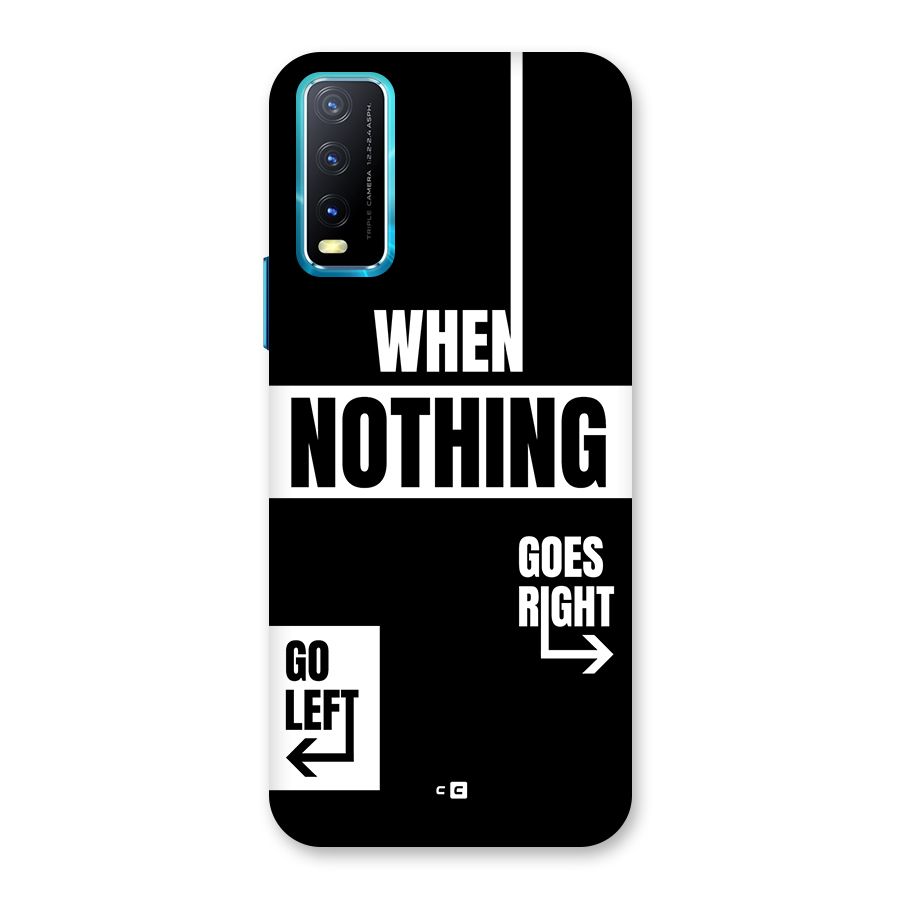 Alternate Plan Back Case for Vivo Y20A