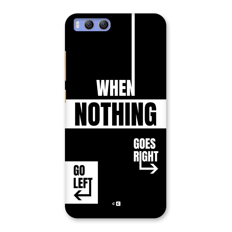 Alternate Plan Back Case for Xiaomi Mi 6
