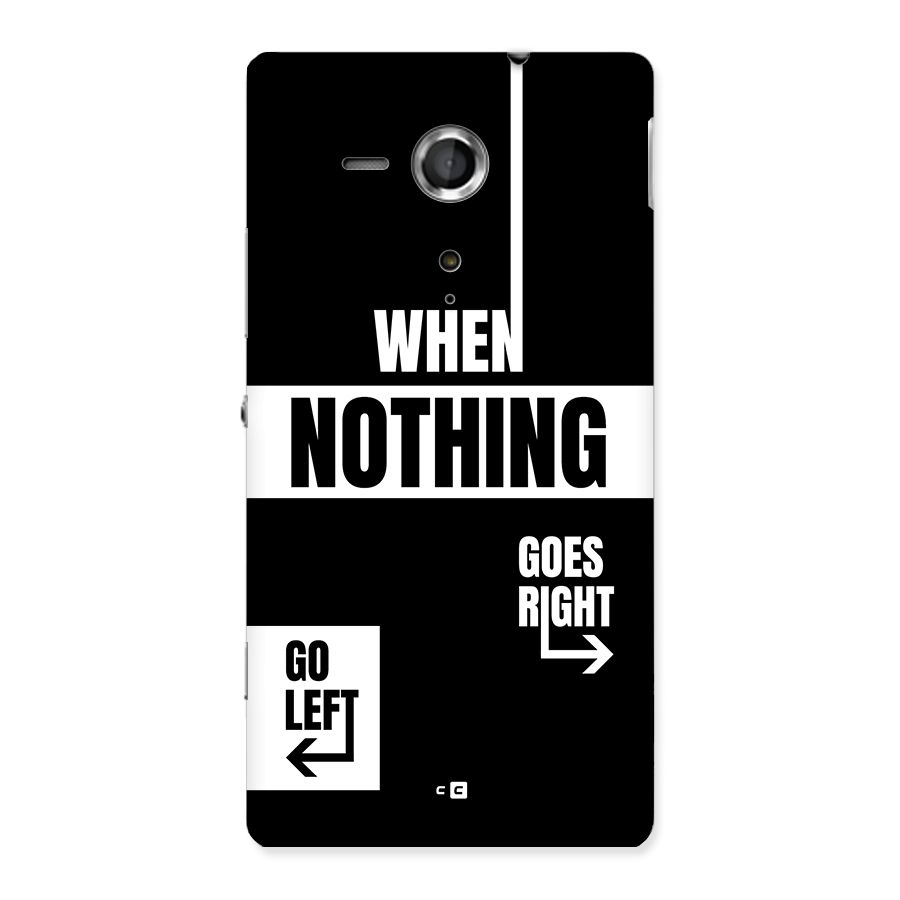 Alternate Plan Back Case for Xperia Sp