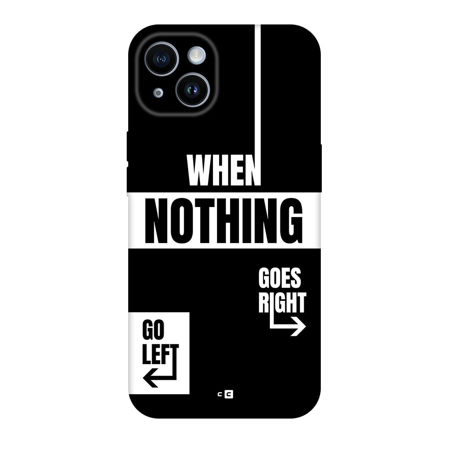 Alternate Plan Back Case for iPhone 14