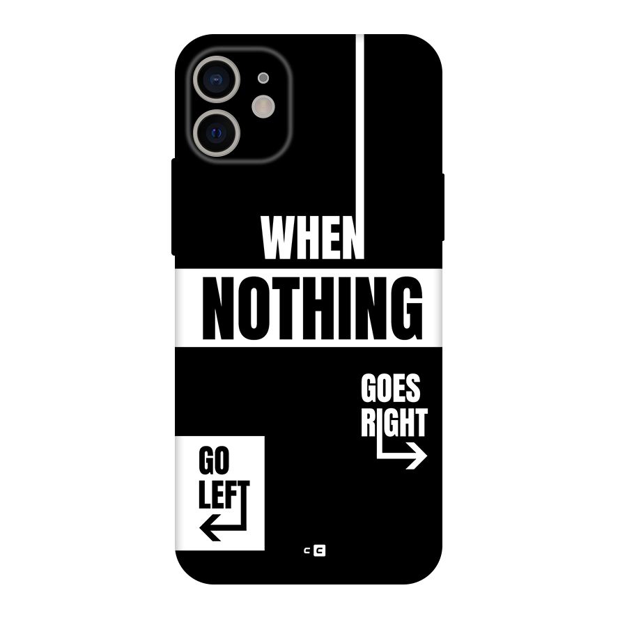 Alternate Plan Back Case for iPhone 11