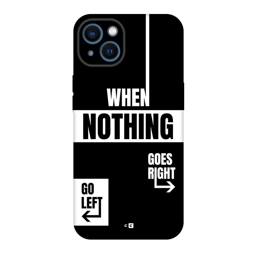 Alternate Plan Back Case for iPhone 13