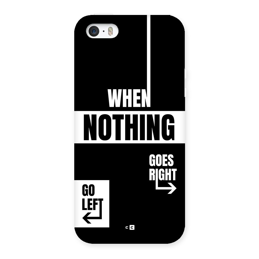 Alternate Plan Back Case for iPhone 5 5s