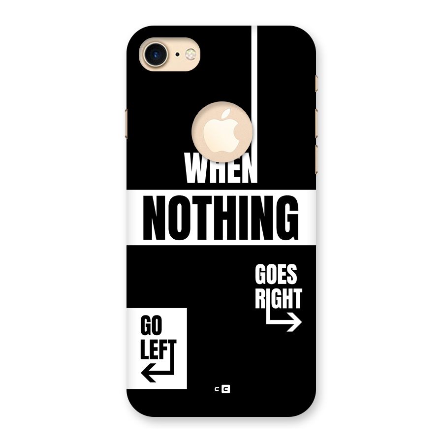Alternate Plan Back Case for iPhone 7 Logo Cut