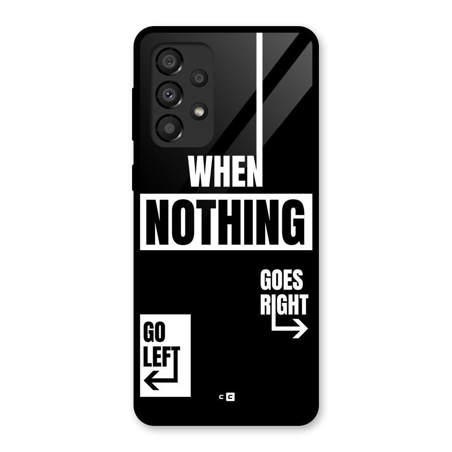 Alternate Plan Glass Back Case for Galaxy A33 5G