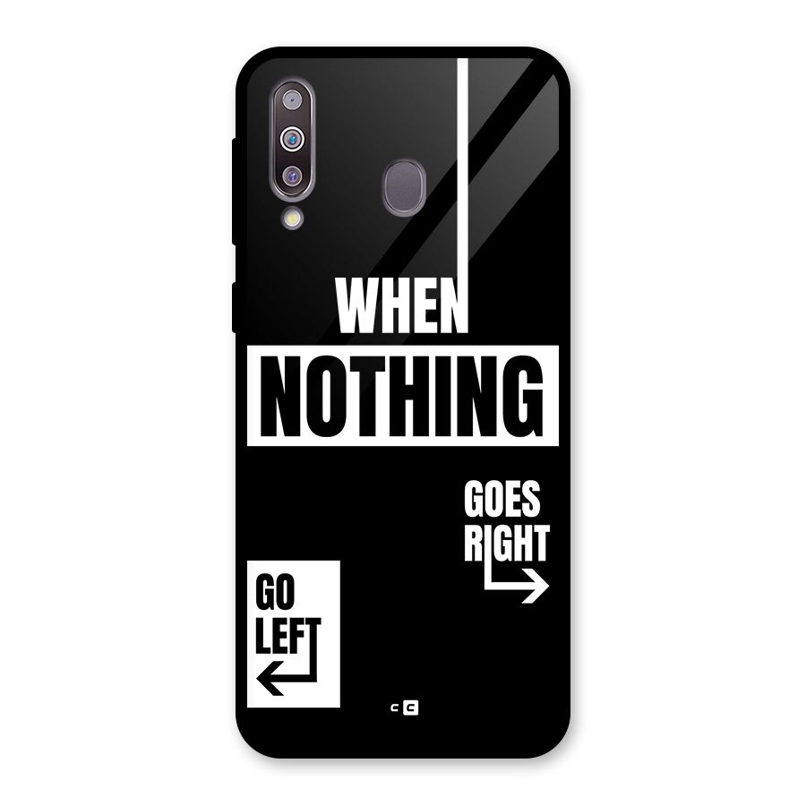 Alternate Plan Glass Back Case for Galaxy M30