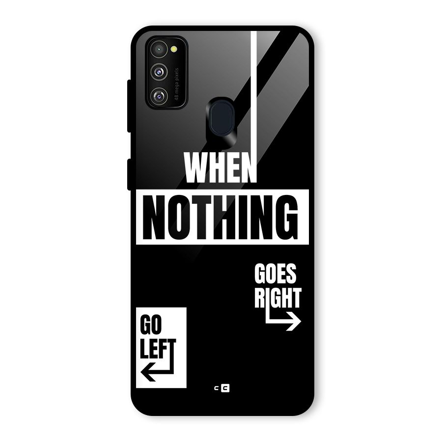 Alternate Plan Glass Back Case for Galaxy M30s
