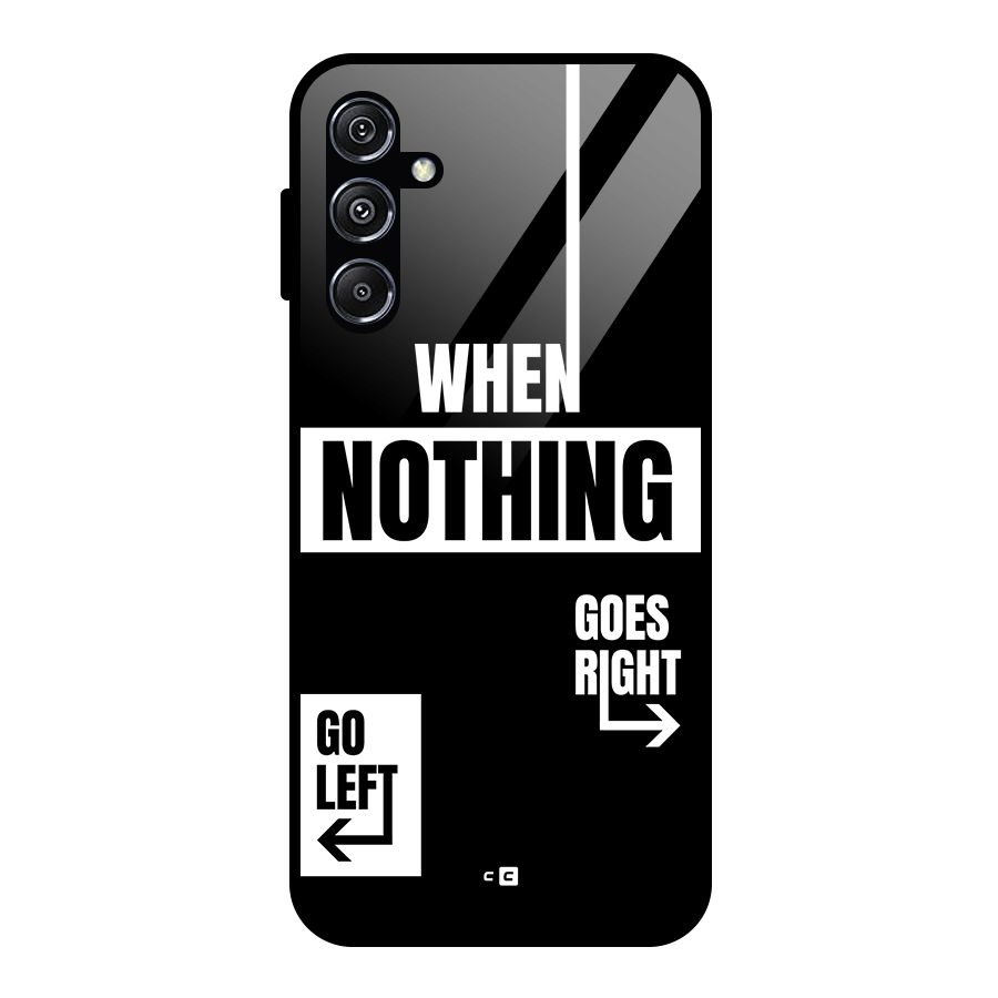 Alternate Plan Glass Back Case for Galaxy M34 5G