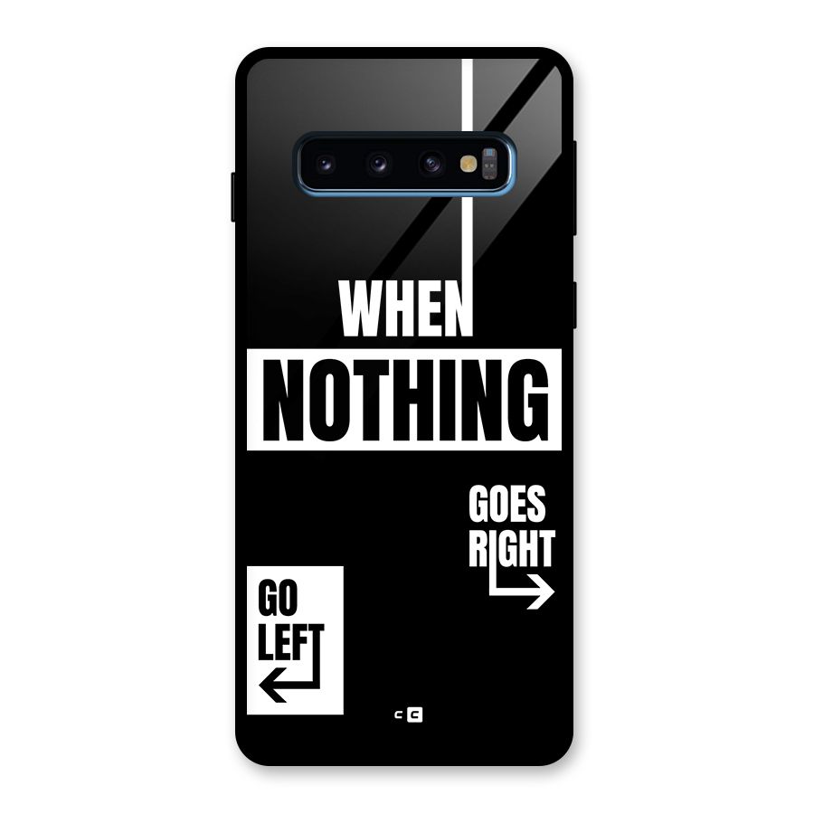 Alternate Plan Glass Back Case for Galaxy S10