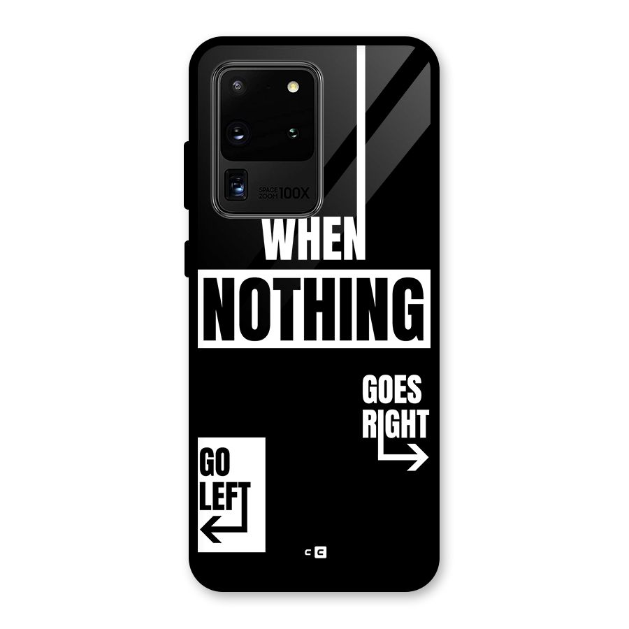Alternate Plan Glass Back Case for Galaxy S20 Ultra