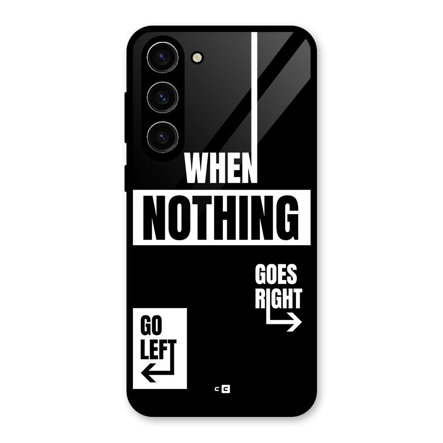Alternate Plan Glass Back Case for Galaxy S23 Plus
