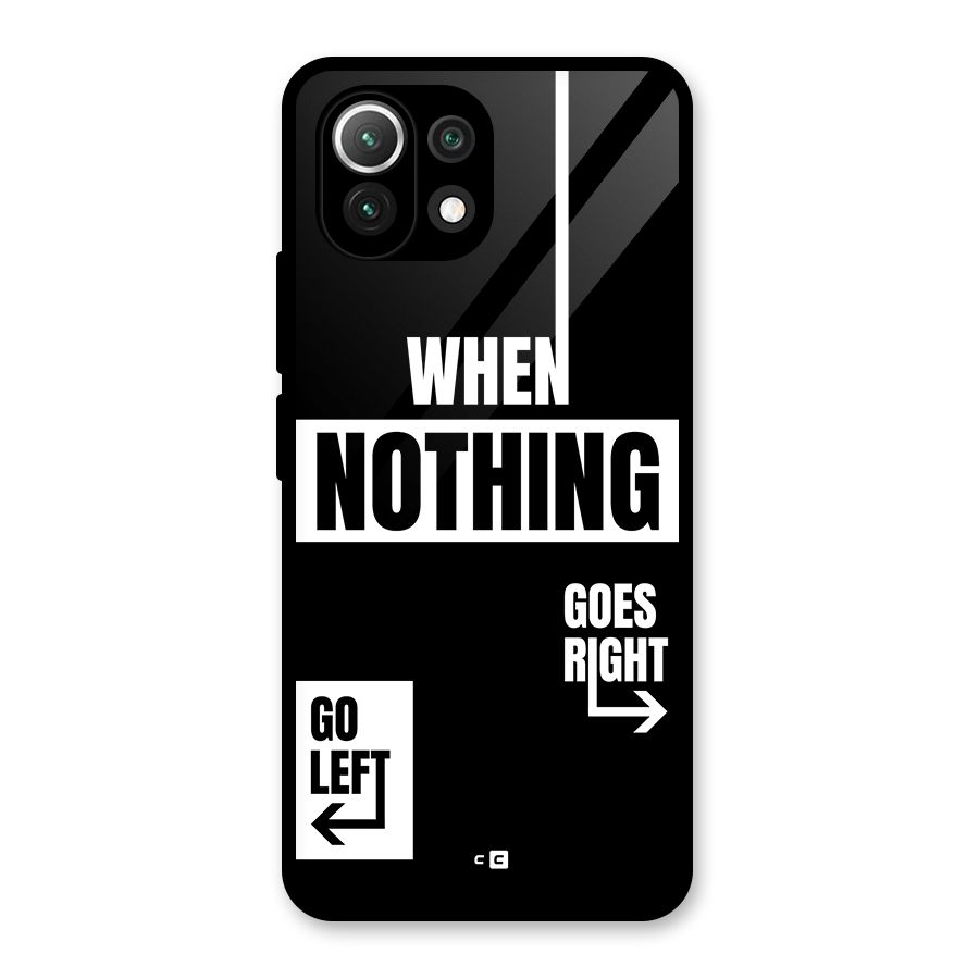 Alternate Plan Glass Back Case for Mi 11 Lite NE 5G