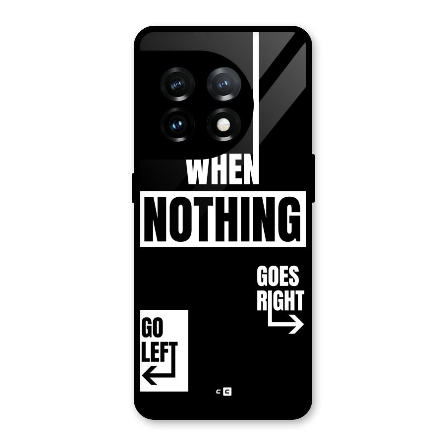 Alternate Plan Glass Back Case for OnePlus 11