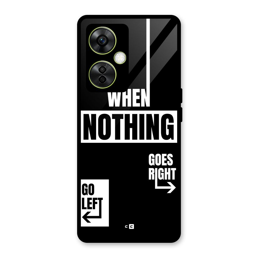 Alternate Plan Glass Back Case for OnePlus Nord CE 3 Lite