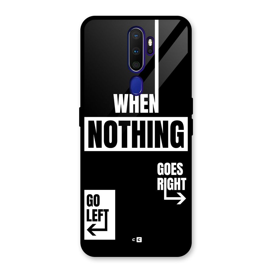 Alternate Plan Glass Back Case for Oppo A9 (2020)