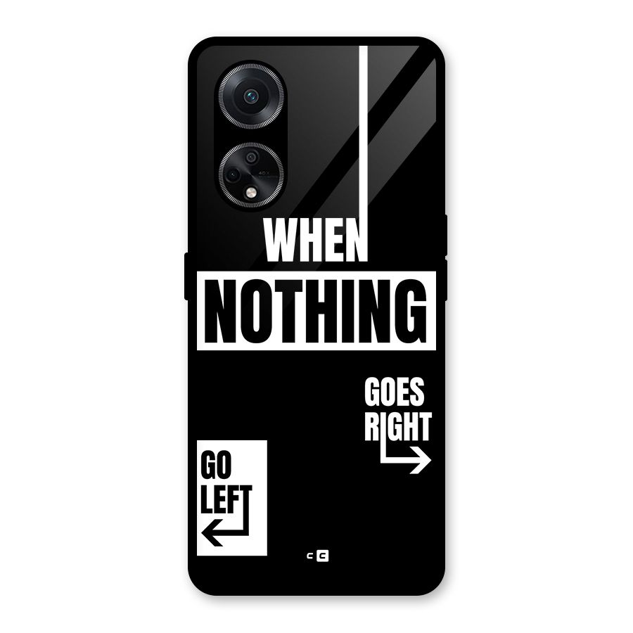 Alternate Plan Glass Back Case for Oppo F23