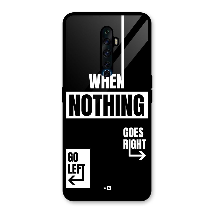 Alternate Plan Glass Back Case for Oppo Reno2 Z