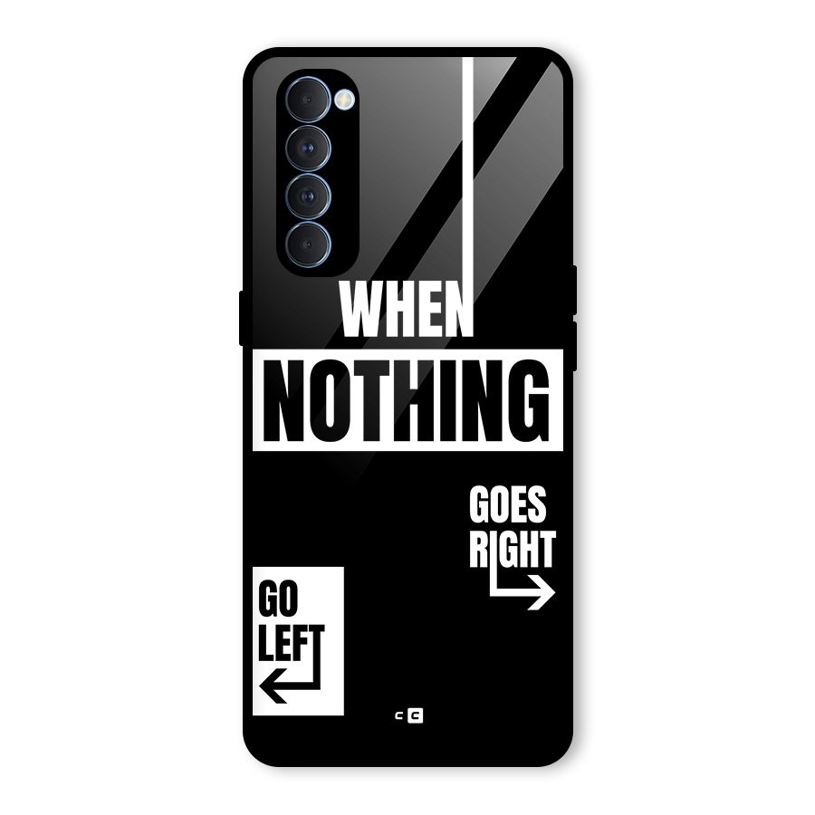 Alternate Plan Glass Back Case for Oppo Reno4 Pro