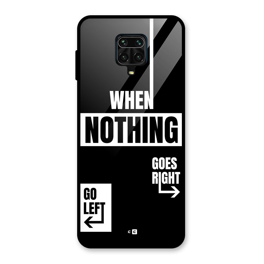 Alternate Plan Glass Back Case for Poco M2 Pro