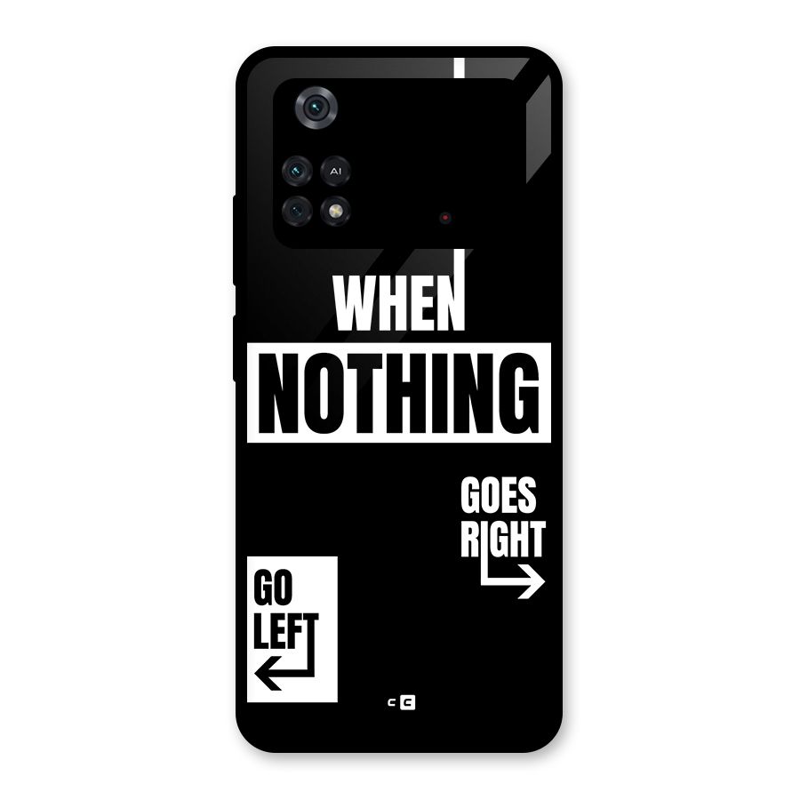 Alternate Plan Glass Back Case for Poco M4 Pro 4G