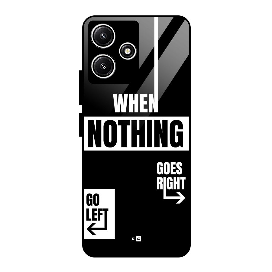Alternate Plan Glass Back Case for Poco M6 Pro