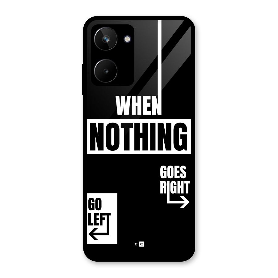 Alternate Plan Glass Back Case for Realme 10