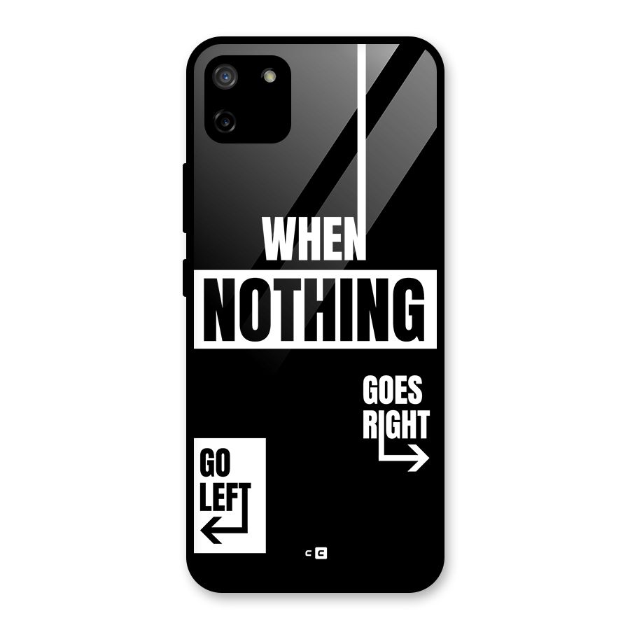 Alternate Plan Glass Back Case for Realme C11