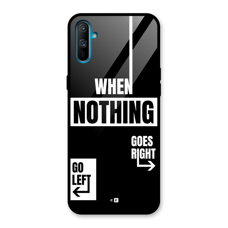 Alternate Plan Glass Back Case for Realme C3