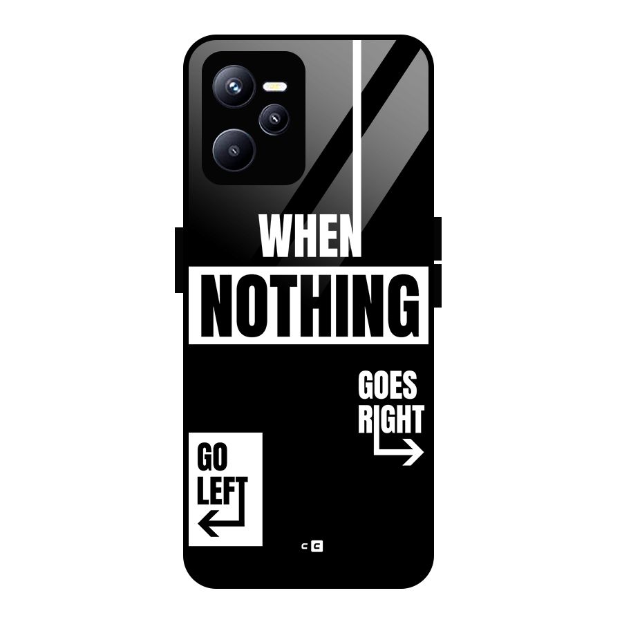 Alternate Plan Glass Back Case for Realme C35