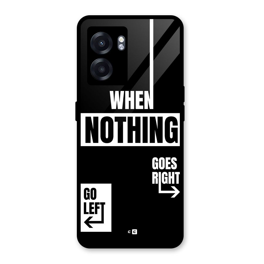 Alternate Plan Glass Back Case for Realme Narzo 50 5G