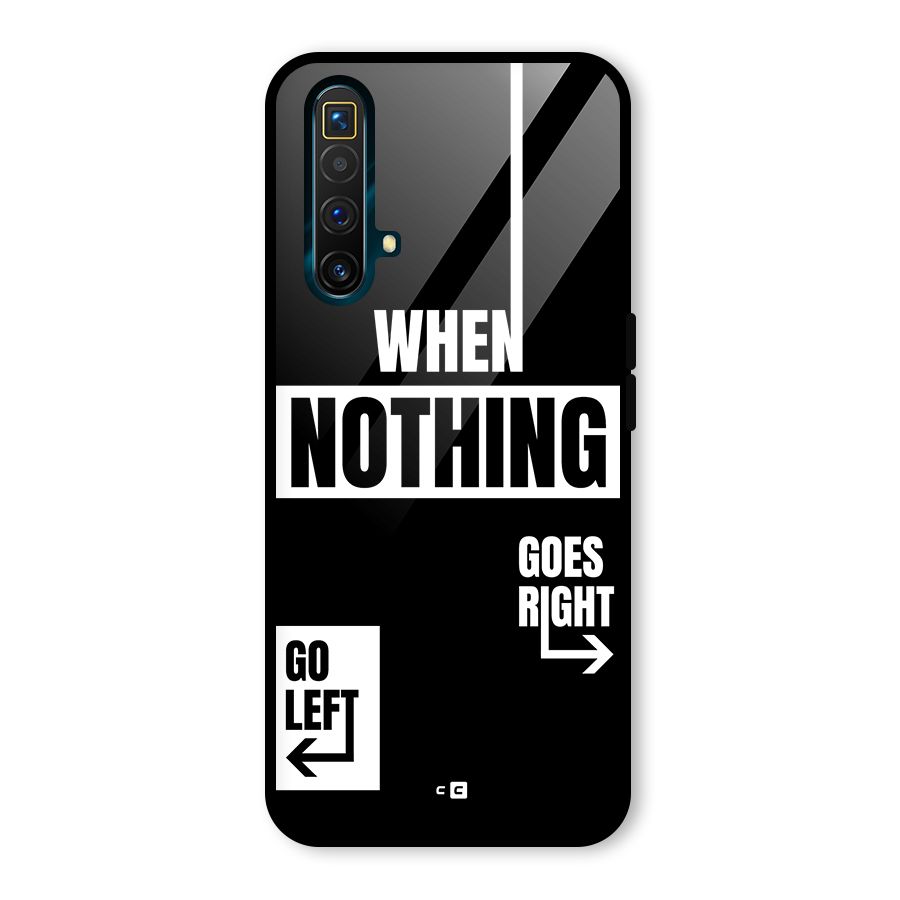 Alternate Plan Glass Back Case for Realme X3