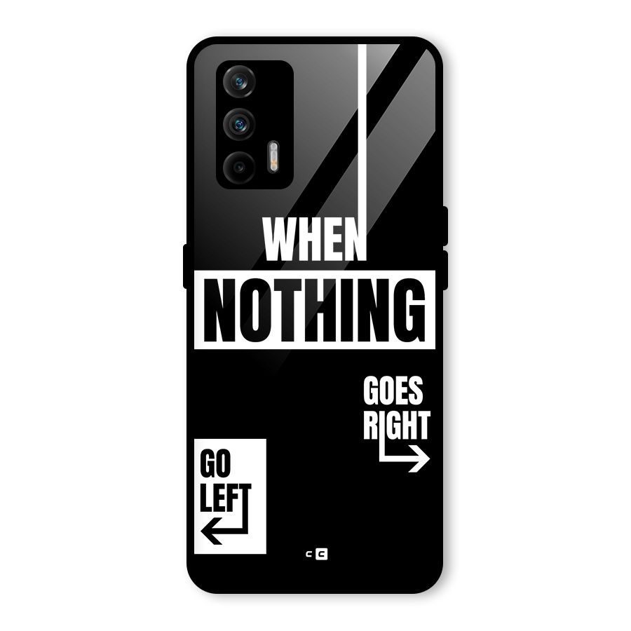 Alternate Plan Glass Back Case for Realme X7 Max