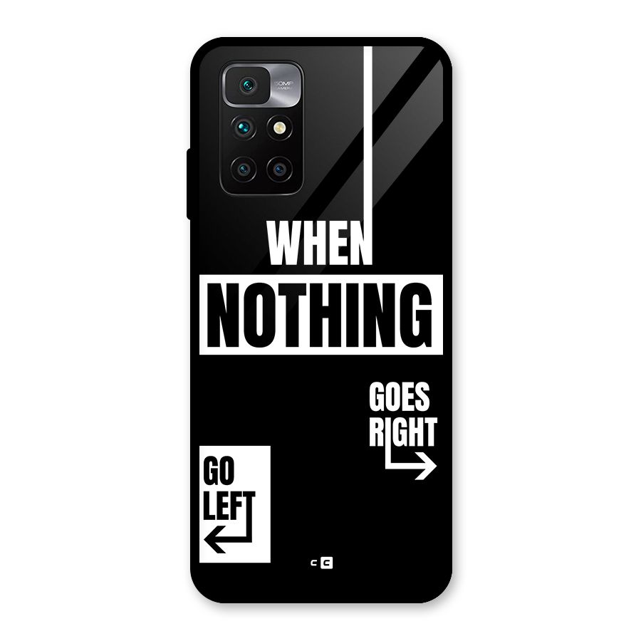 Alternate Plan Glass Back Case for Redmi 10 Prime