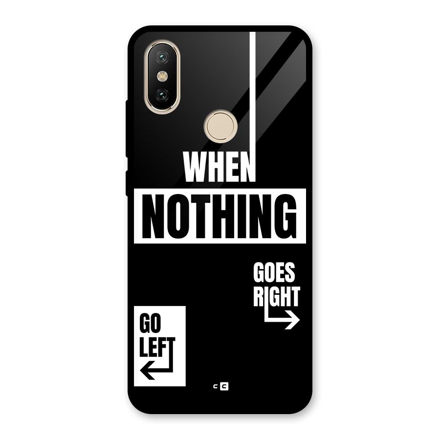 Alternate Plan Glass Back Case for Redmi A2