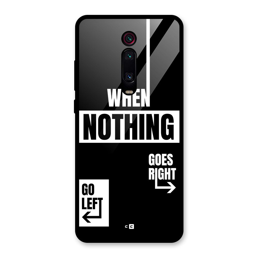 Alternate Plan Glass Back Case for Redmi K20