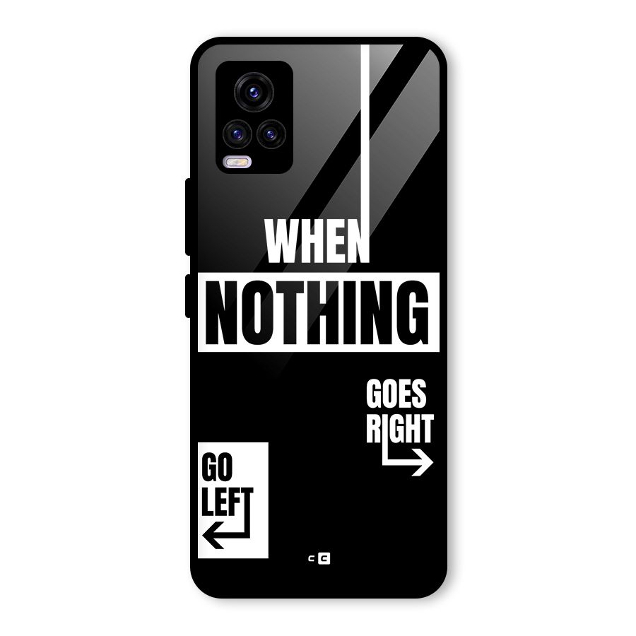 Alternate Plan Glass Back Case for Vivo V20 2021